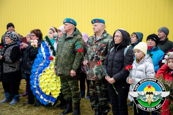 В деревне Захарвань открыли мемориал в память о погибших во время спецоперации на Украине